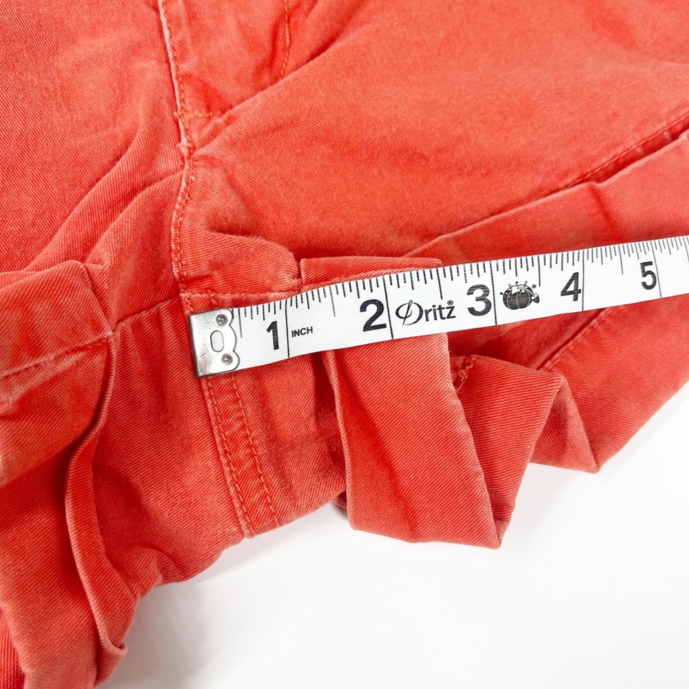American Eagle Womens Orange Chino Shorts Size 8 - Picture 12 of 12